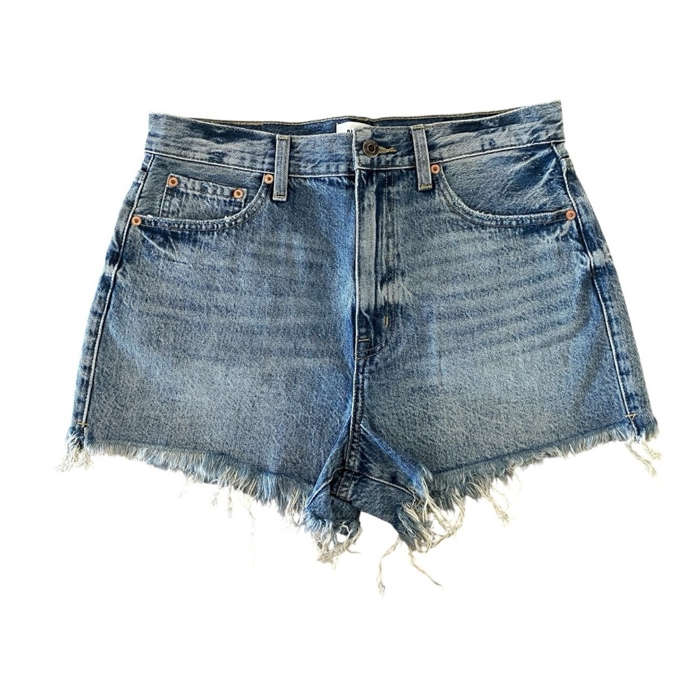 NWT Pistola Maeve Super High Rise Cut Off Denim Shorts – Play Day Wash Size 30